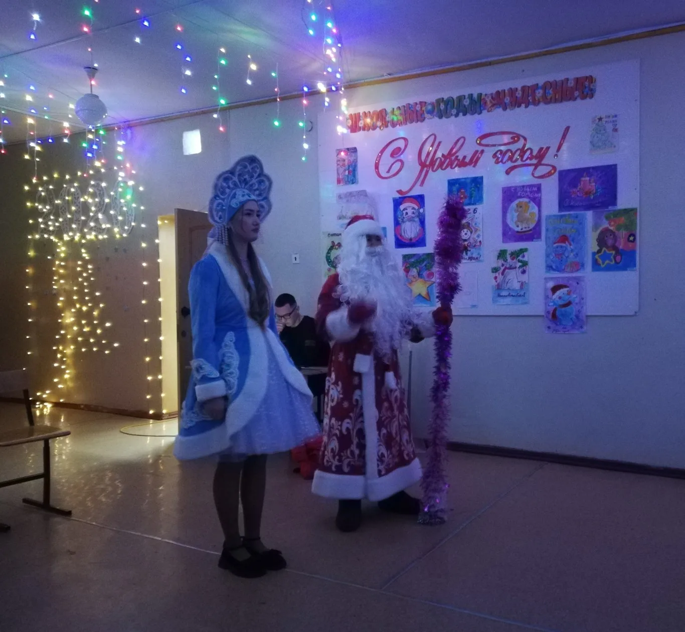 Новый год в МБОУ СОШ СП "Село Булава"