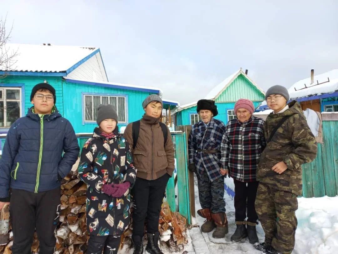 Добрый отряд помог ветерану ВОВ