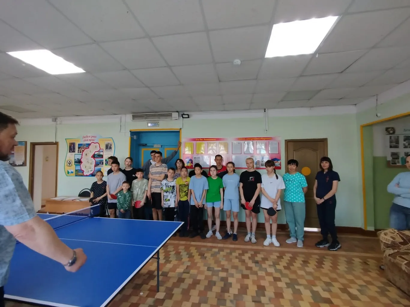 24 апреля в с.Богородское прошла товарищеская встреча с мастер классами и обучающей программой по настольному теннису.