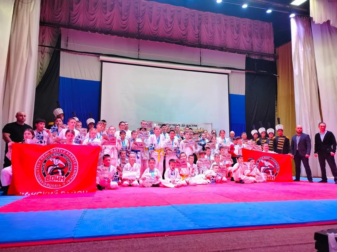 12 января в п.Де-Кастри состоялось первенство по зендокай будо карате памяти В.А.Колодяжного.